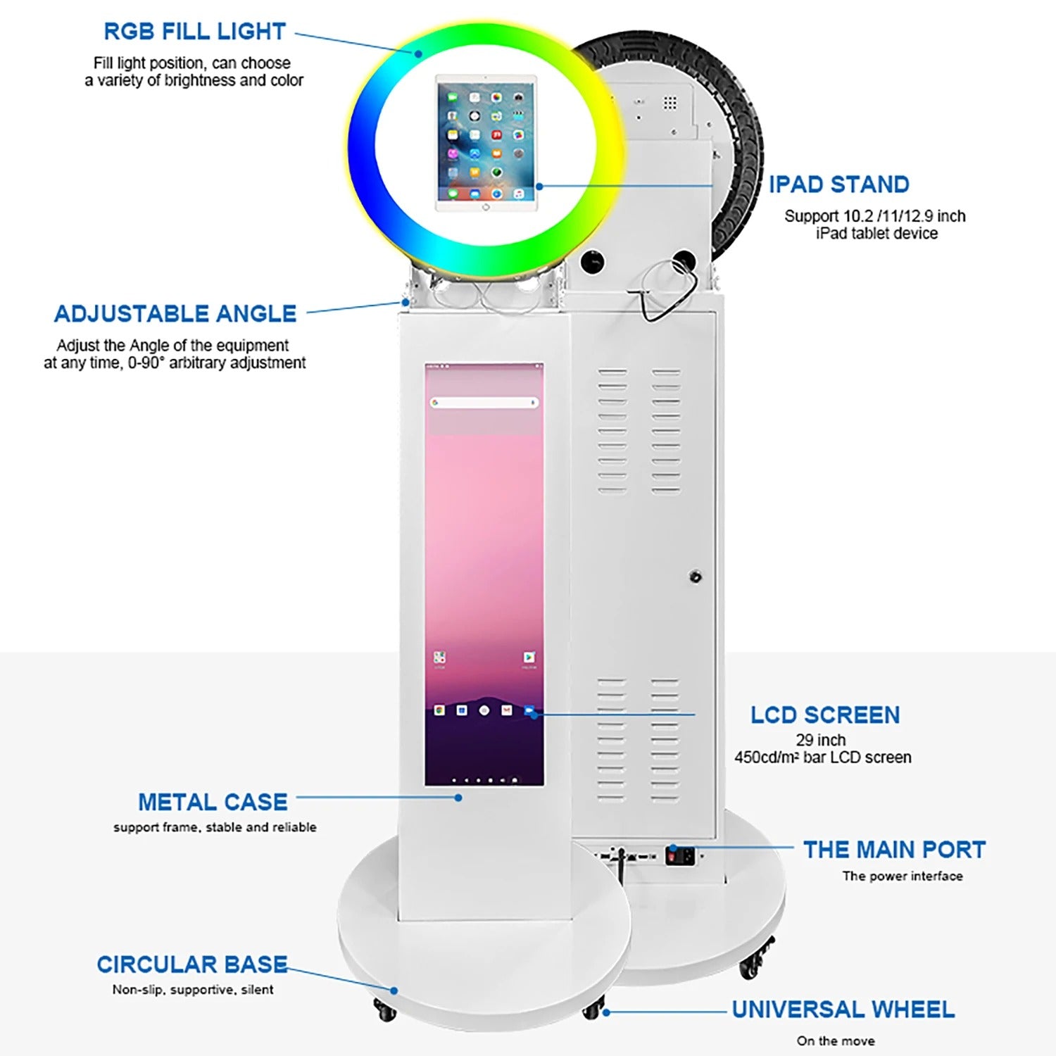 LCD screen Ipad photo booth